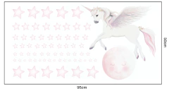 unicornio y luna - comprar online