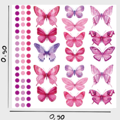 ARCOIRIS ACUARELA 50 cm x 50 cm - (copia) on internet