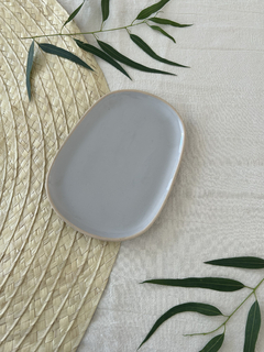 Plato de postre Zarsis gris 7 x 22