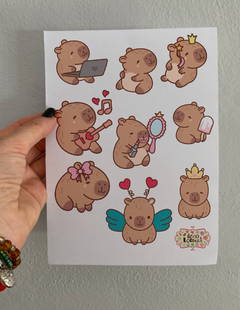 Plancha de Calcos - stickers 07 - comprar online