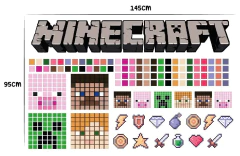 Minecraft - LU9033 - 145x95cm - comprar online