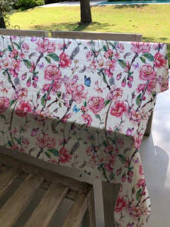 Cerezos fondo azul - (copia)