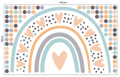 DOTS RAINBOW 145x95cm - comprar online