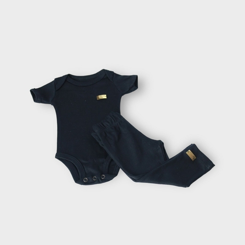 Conjunto Suedine - Preto MC