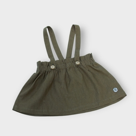 Salopete - Linho Musgo