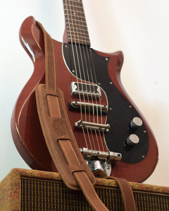 Correa para guitarra y bajo "The 1950" - Aged Rust - comprar online