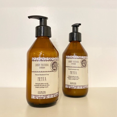 Jabón natural líquido