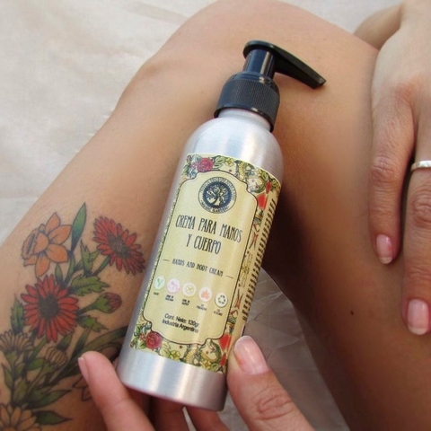 Crema para manos y cuerpo