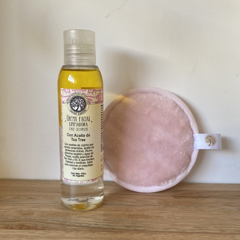 Crema facial Limpiadora -Limpiador bifásico