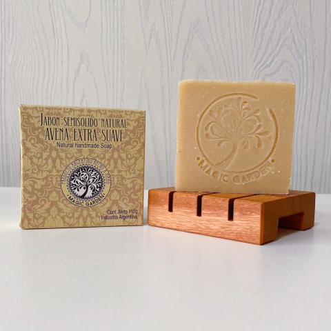 Jabón natural de Avena extra suave