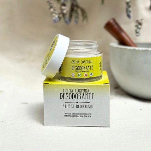 Crema corporal desodorante natural - comprar online