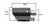 Ponteira inox com carbono de 3.5 pol.. - comprar online