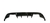 Golf Tsi MK 7.5 Spoiler Difusor Quad Black Piano