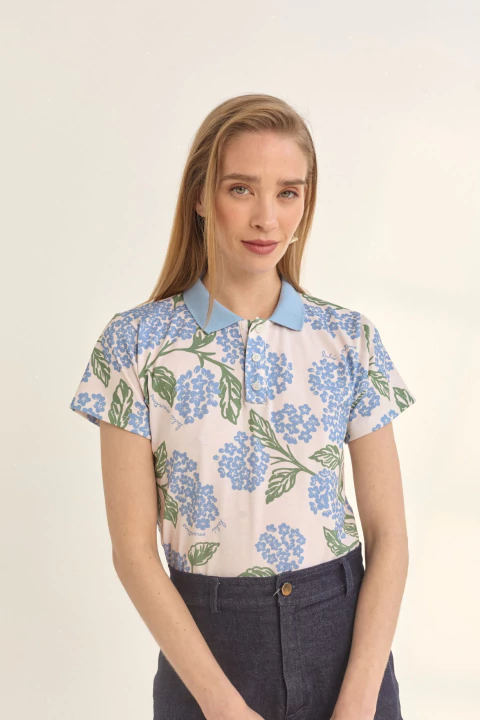 Remera Hortensias - PREVENTA