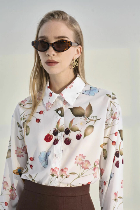 Camisa Rosa Mosqueta