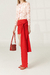 Falda Bow Cherry - Lulu Martins