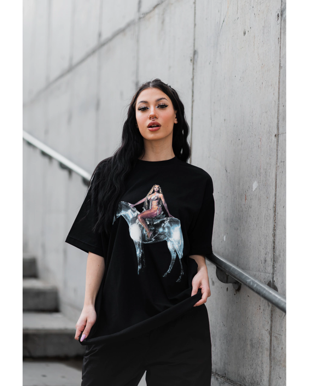 Remera Oversized TOUR Beyonce