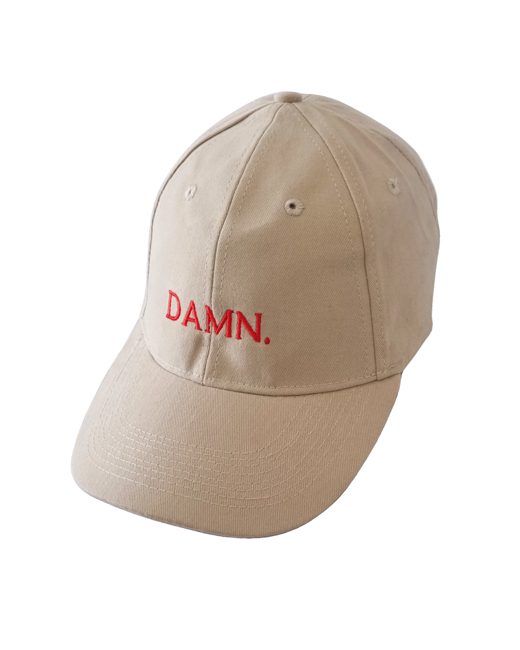 DAMN. Beige Dad Hat