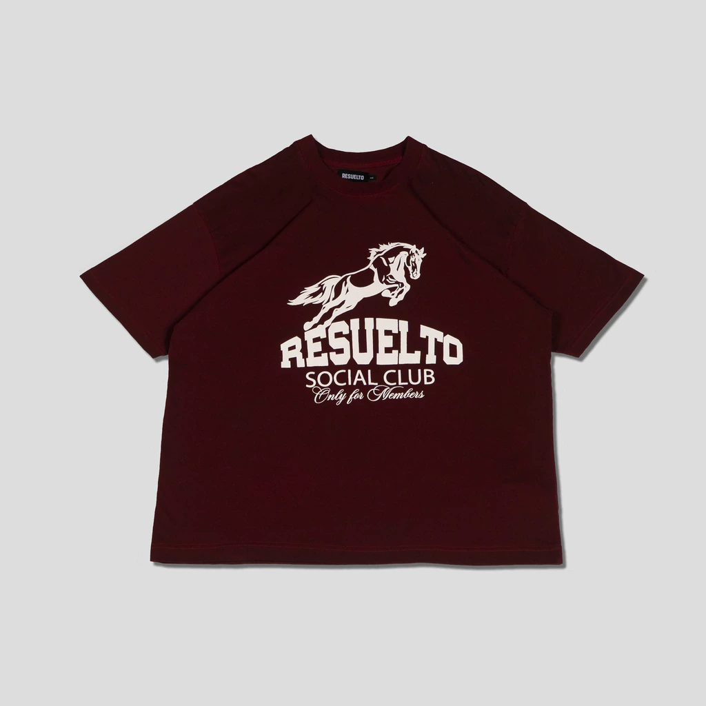 REMERA RIPLEI BORDO