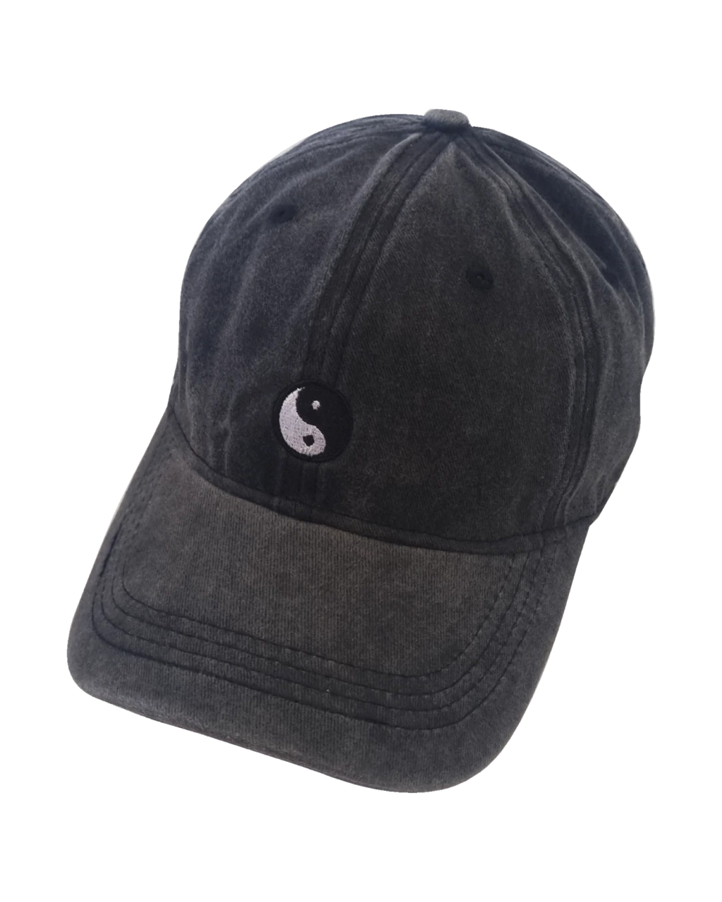 Yin Yang Washed Dad Hat