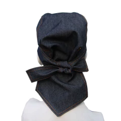 Bandana denim azul - Baking Cakes Delantales