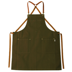 Leñador verde militar