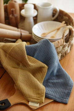 Paño de cocina set x 2 colores varios - comprar online