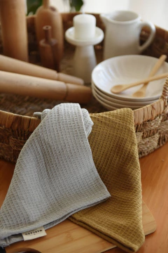 Paño de cocina set x 2 colores varios - El Mercado, muebles y objetos