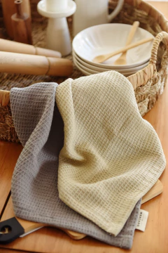 Paño de cocina set x 2 colores varios