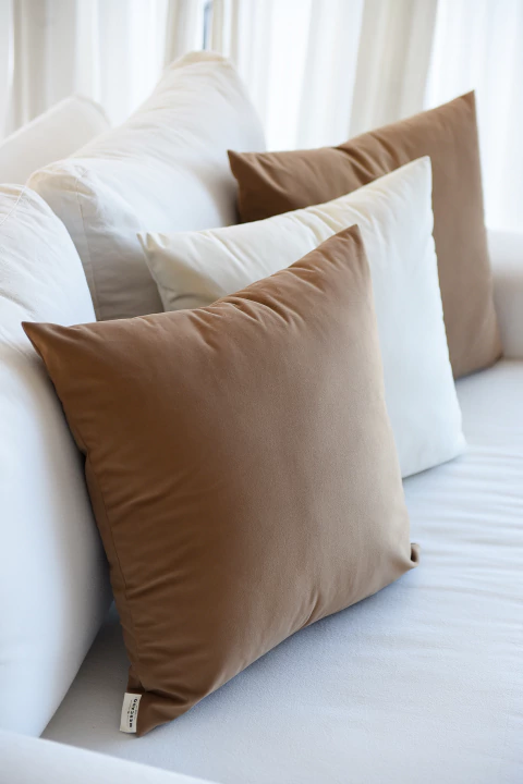 Almohadón terciopelo gamuza - comprar online