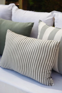 Almohadones equipo verde maíz Amalfi - comprar online