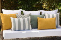 Almohadones equipo verde maíz Amalfi - tienda online