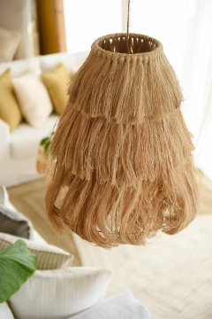 Lámpara fibra de banana - comprar online