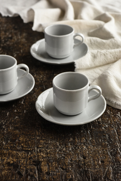 Taza café con plato x 6 Povenza