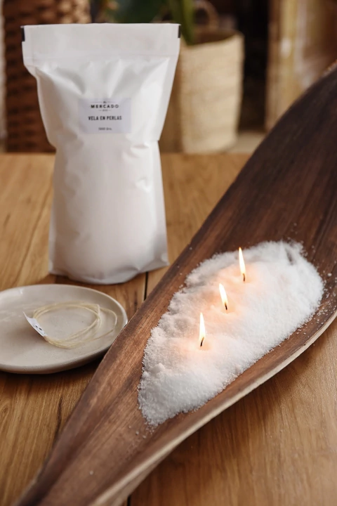 Vela en perlas - comprar online