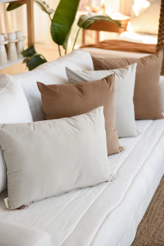 Almohadón terciopelo gamuza - tienda online