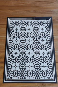 Alfombra vinílica black arabic