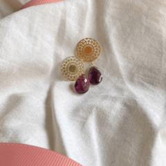 Aros Bañados con Piedras Naturales en internet