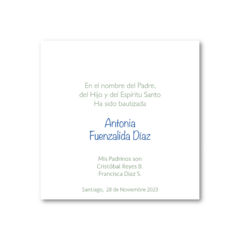 Santitos Cuadrados Ovejita - tienda online