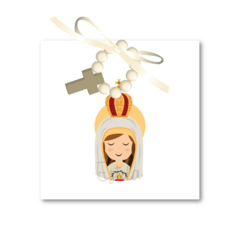 Santitos Cuadrados Virgen de Fátima - comprar online