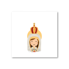 Santitos Cuadrados Virgen de Fátima - tienda online