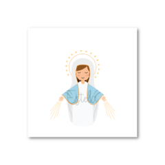 Santitos Cuadrados Virgen de los Rayos Completa - tienda online