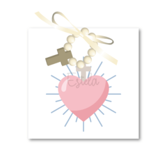Santitos Cuadrados Corazón - comprar online
