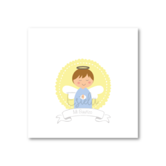 Santitos Cuadrados Angelito Celeste - tienda online