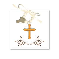 Santitos Cuadrados Cruz Ramita - comprar online