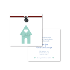 Santitos Cuadrados Bautizo Iglesia Celeste - comprar online