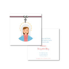 Santitos Cuadrados Virgen de los Rayos - comprar online