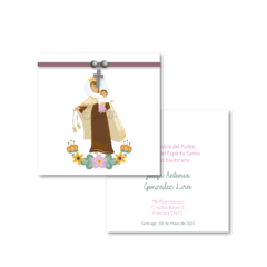 Santitos Cuadrados Virgen del Carmen - comprar online