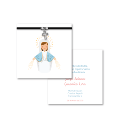 Santitos Cuadrados Virgen de los Rayos Completa - comprar online