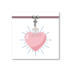 Santitos Cuadrados Corazón en internet